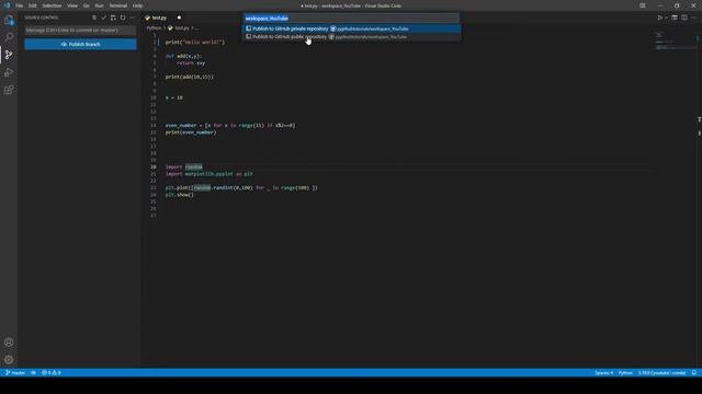 VS code: 6-Github and sync setting (part 1) смотреть онлайн