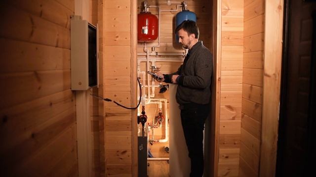 ОТОПЛЕНИЕ БЕЗ ГАЗА с быстрым сроком окупаемости в доме 150 м2. Тепловой насос вода вода 10 кВт.