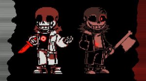 {Horrortale x Undertale: Something New} UST - Starving Carnage x Lethal Deal {wtf-}