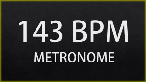 143 BPM - METRONOME