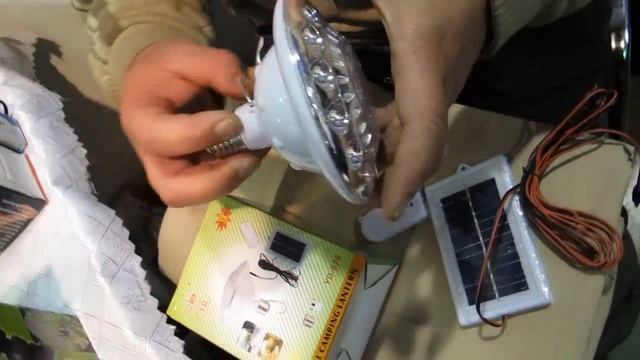 Светодиодная лампа YD-678 аккумулятор на солнечной батарее! смотреть онлайн