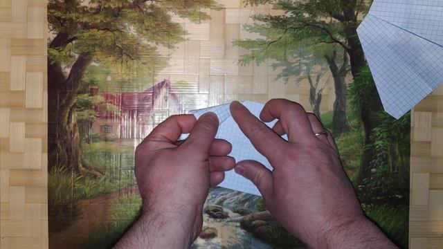 Как сделать оригами самолёт далеко и долголетающий #9. How to make origami plane flying far #9. ASM