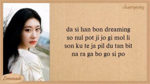 ITZY BET ON ME Easy Lyrics