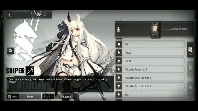 Arknights Platinum's Voice Update смотреть онлайн