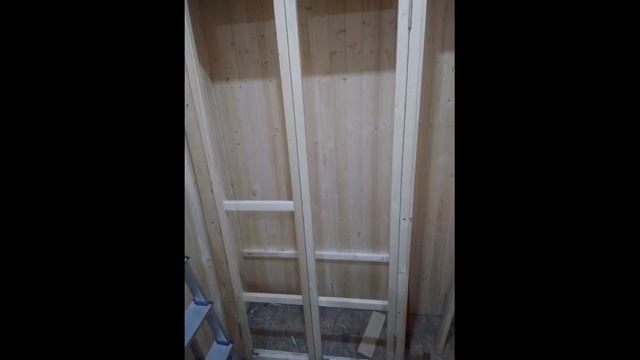 Шкаф из вагонки и "потайная" дверь смотреть онлайн