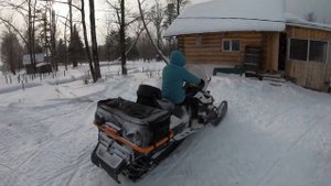 2023 январь Едем в Гвасюги кататься на снегоходе Сломали прицеп В нашем доме холодно Греемся у друг