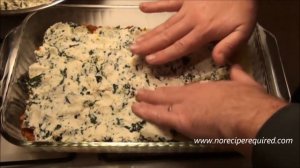 Meat Lasagna - NoRecipeRequired.com