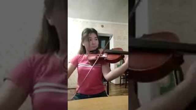 Бакай Дина 1 курс - Скрипка  Ф.Шуберт -Соната для скрипки и фортепиано  ОР-137 3 партия скрипки