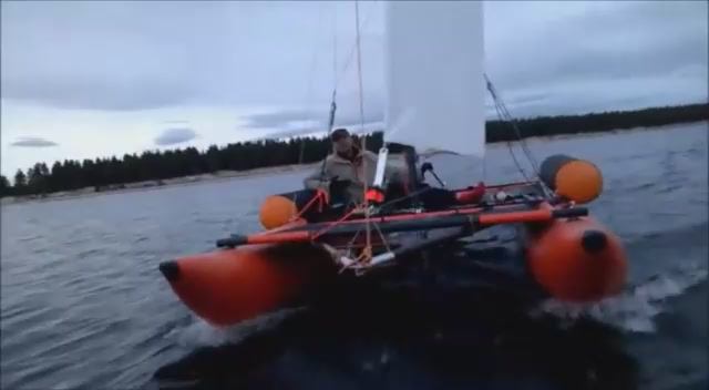 Парусный разборный катамаран YARKAT. Испытание первых образцов 2015 смотреть онлайн