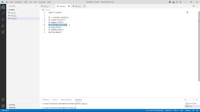 Draw colored filled shapes in Python Turtle | How to draw colored filled shapes in Python Turtle смотреть онлайн