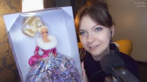 ASMR АСМР Распаковка Барби 90х Starlight Waltz Barbie 1995 из журнала Барби Мода Шепот, таппинг