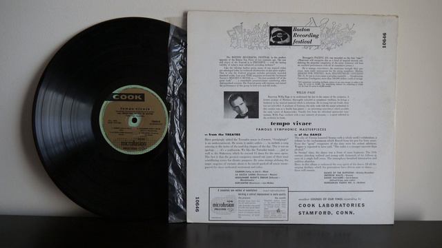 Willis Page, The New Orchestral Society Of Boston – Tempo Vivace Cook Laboratories – 10646sd смотреть онлайн