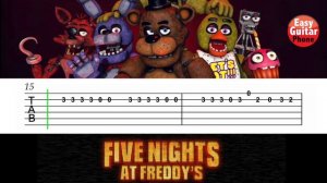 Five Nights at Freddy's - Guitar TAB