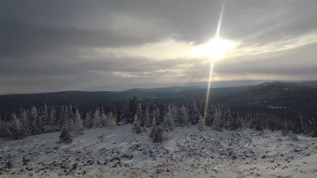 Хребет Уреньга. Вторая сопка 26 декабря 2021 г. смотреть онлайн