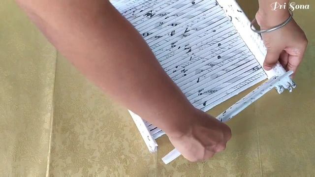 Old Magazine BasketOrganizer  Best Out Of Waste  Paper Recycling  DIY