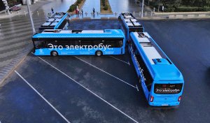Собянин: Электробусный парк Москвы за четыре года стал одним из крупнейших в мире / События на ТВЦ