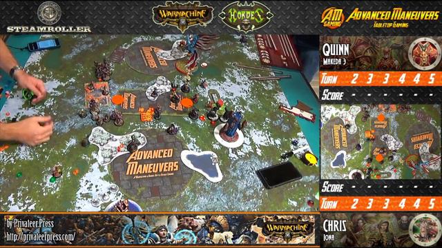 Warmachine & Hordes - Skorne (Makeda3) vs. Circle Orboros (Iona) 2019 Steamroller - Semi Finals смотреть онлайн