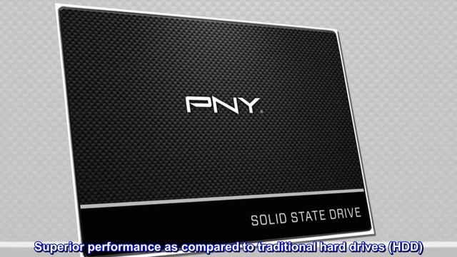 PNY CS900 1TB 3D NAND 2.5" SATA III Internal Solid State Drive (SSD) - (SSD7CS900-1TB-RB)