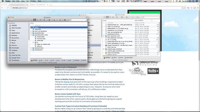 Customizing WordPress #14 - Intro To Bones Starter Theme смотреть онлайн
