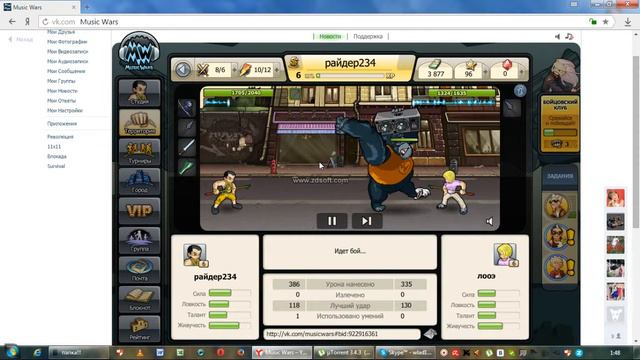 обзор игры,music Wars