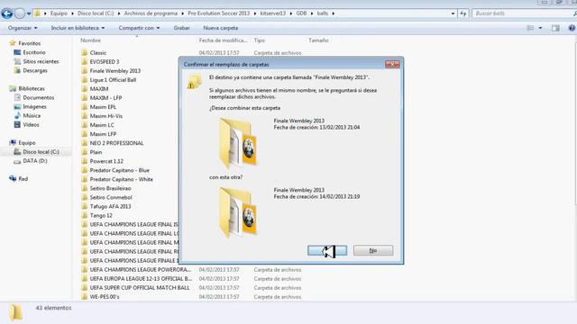como instalar balones en pes 2013 para pc смотреть онлайн