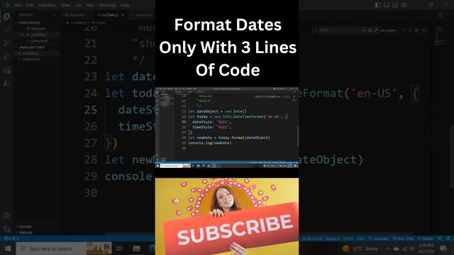 Learn to format dates in JavaScript like a pro!