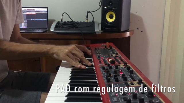 NORD STAGE 2 | FullTines+Lisa Sound+SynthPad1 | Adorarei a Ti смотреть онлайн