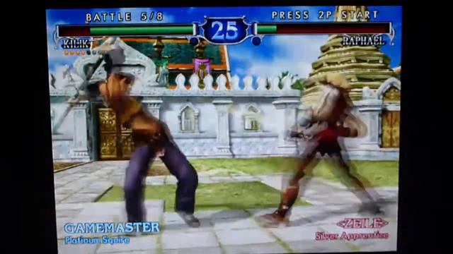 Game Nexus Arcade Video Soul Calibur 2 Conquest Mode Bonus Plays (2002 Namco System 246) Real HW