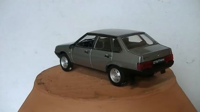 Ваз 21099 Обзор на модель Автолегенды DeAgostini смотреть онлайн