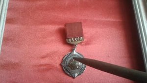 Нагрудный Знак Молодому Передовику Животноводства ЦК ВЛКСМ .
