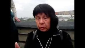 Одесса.Женщина свидетель событий в Доме Профсоюзов_Odessa
