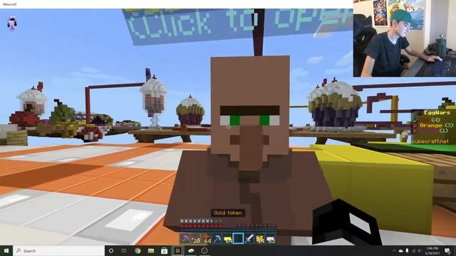 [Minecraft Egg Wars 4V4] Epic and Crazy games смотреть онлайн