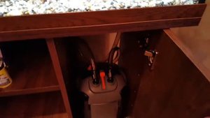 Аквариум Биодизайн РИФ 200 с тумбой Цвет Золотой орех