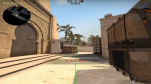 Смоки на карте Mirage-CS:GO SMOKE-Смок в окно