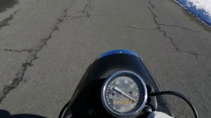 Максимальный разгон на мотоцикле урал