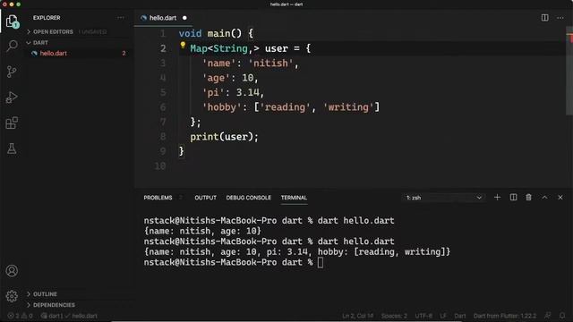 Learn Dart | Flutter: Zero to Hero