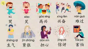 КИТАЙСКИЙ (我的心情 Emotions)