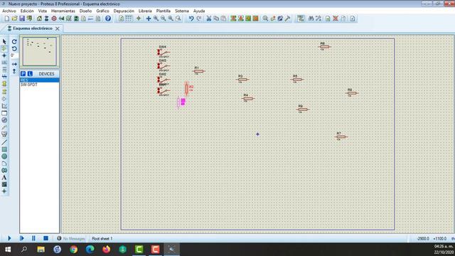 Simulación de un Convertidor Digital-Analógico R-2R en Proteus смотреть онлайн