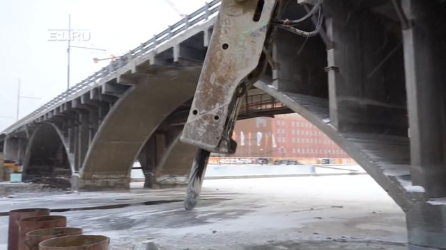 Реконструкция Макаровского моста. Январь 2018-го смотреть онлайн