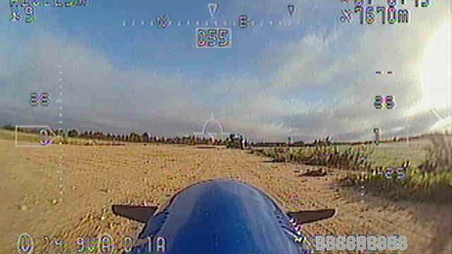 Yak 55m. Бальза. Полет над облаками. FPV. смотреть онлайн