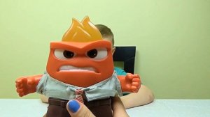 ГОЛОВОЛОМКА.Игрушка из мультфильма .ГНЕВ .Disney Pixar Inside Out Anger