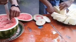 КАК КРАСИВО НАРЕЗАТЬ АРБУЗ И ДЫНЮ
