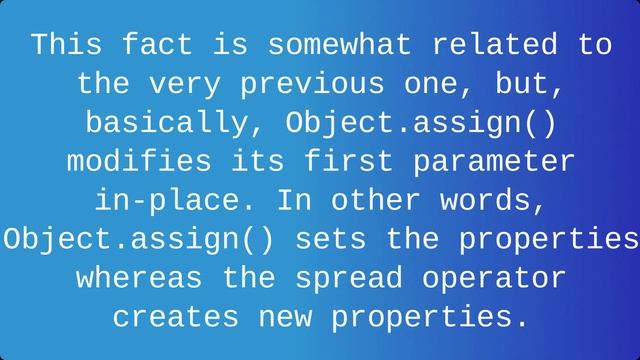 Differences between Object.assign() and Spread(...) | CodeBites - JavaScript | Shrihan Kumar Padhy
