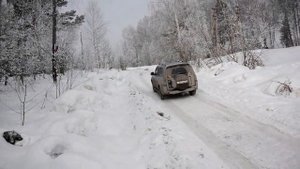 Pajero 4 подъем в гору