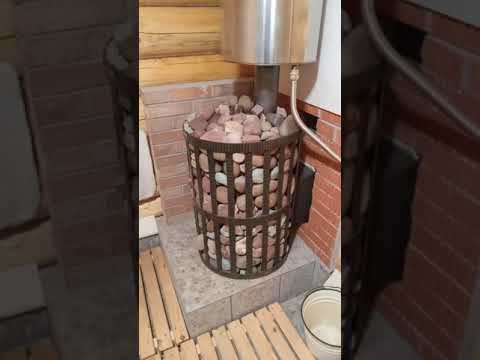 Какая должна быть печь в бане? Как получить ЛЕГКИЙ ПАР? #shorts video смотреть онлайн