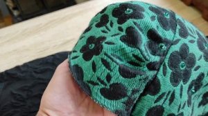 Тёплый сарафан из купонной ткани