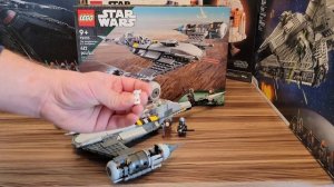 Lego Star Wars Mandalorian N-1 Starfighter Build and Review: Mandalorian Season 3