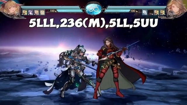 GRANBLUE FANTASY VERSUS-VIRA COMBO GUIDE -OKI, SETSUPS, ANTI AIRS смотреть онлайн