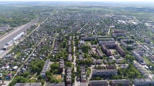 Город Щёкино, Тульской области. Съёмка с квадрокоптера
