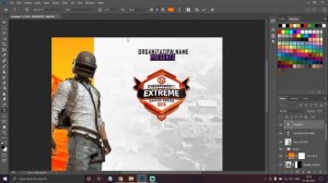 PUBG Mobile Poster/Banner Tutorial - Adobe Photoshop | Free Template | #PUBG #BGMI #Esports